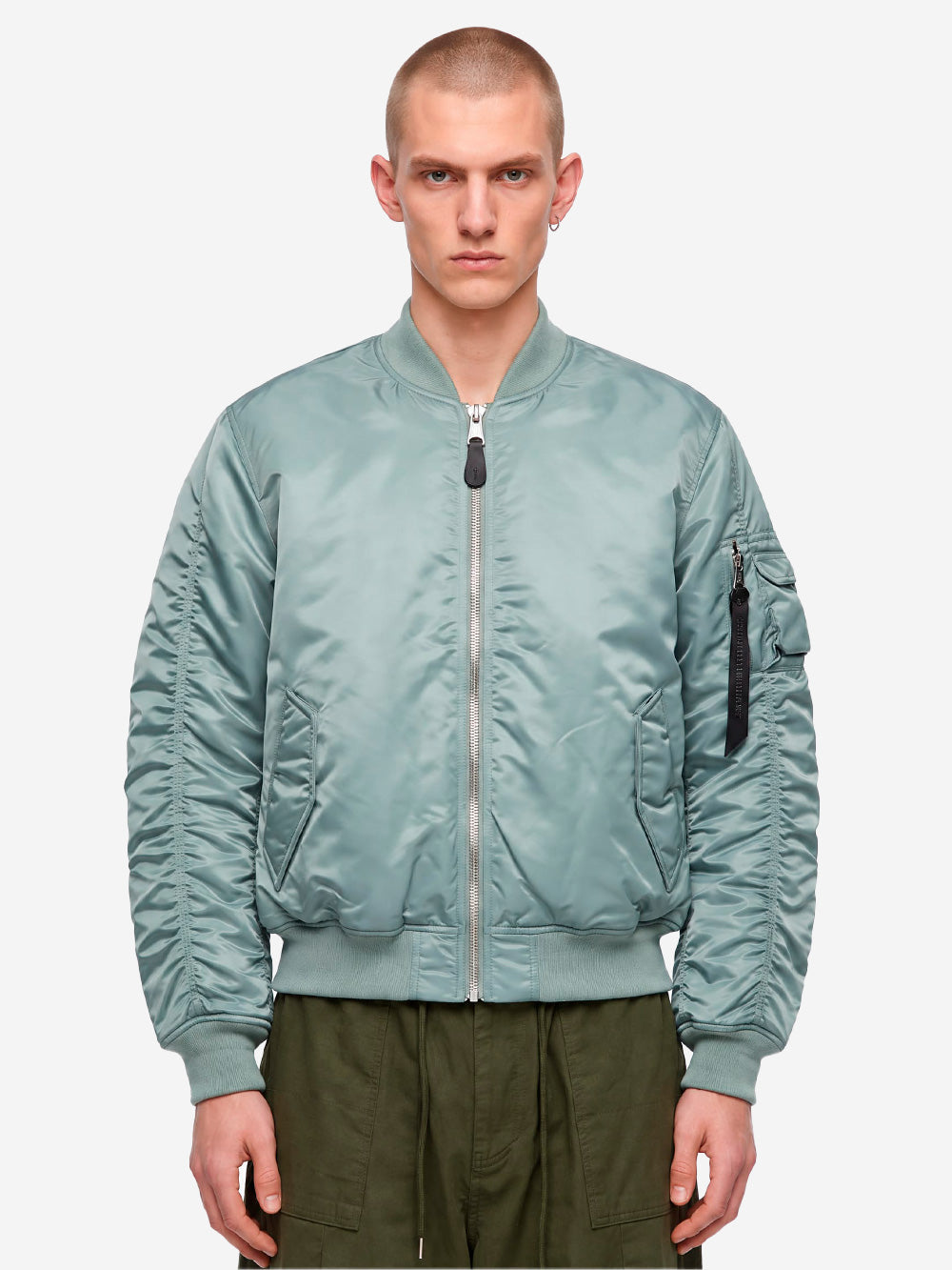 ALPHA INDUSTRIES Giacca bomber grigio MA-1 UV Metallo Urbanstaroma