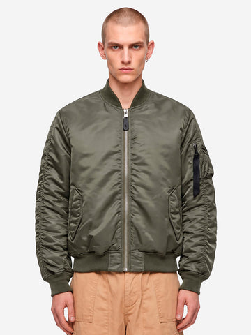 ALPHA INDUSTRIES Giacca bomber verde MA-1 UV Verde Oliva