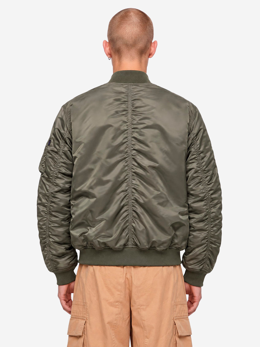 ALPHA INDUSTRIES Giacca bomber verde MA-1 UV Verde Oliva Urbanstaroma