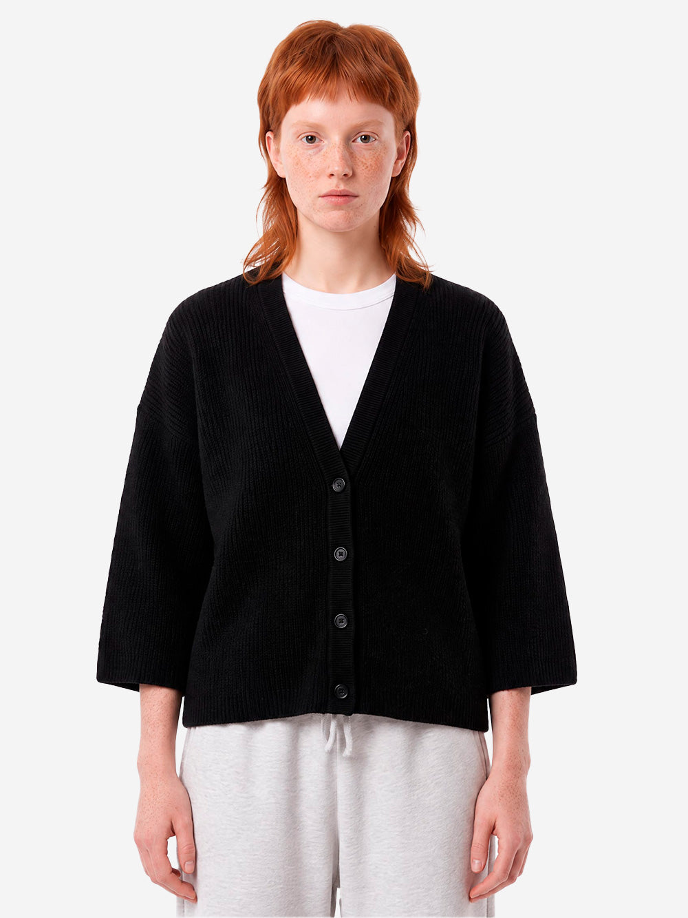 AMERICAN VINTAGE Gilet con maniche lunghe 'Damsville' in misto lana nero Nero Urbanstaroma