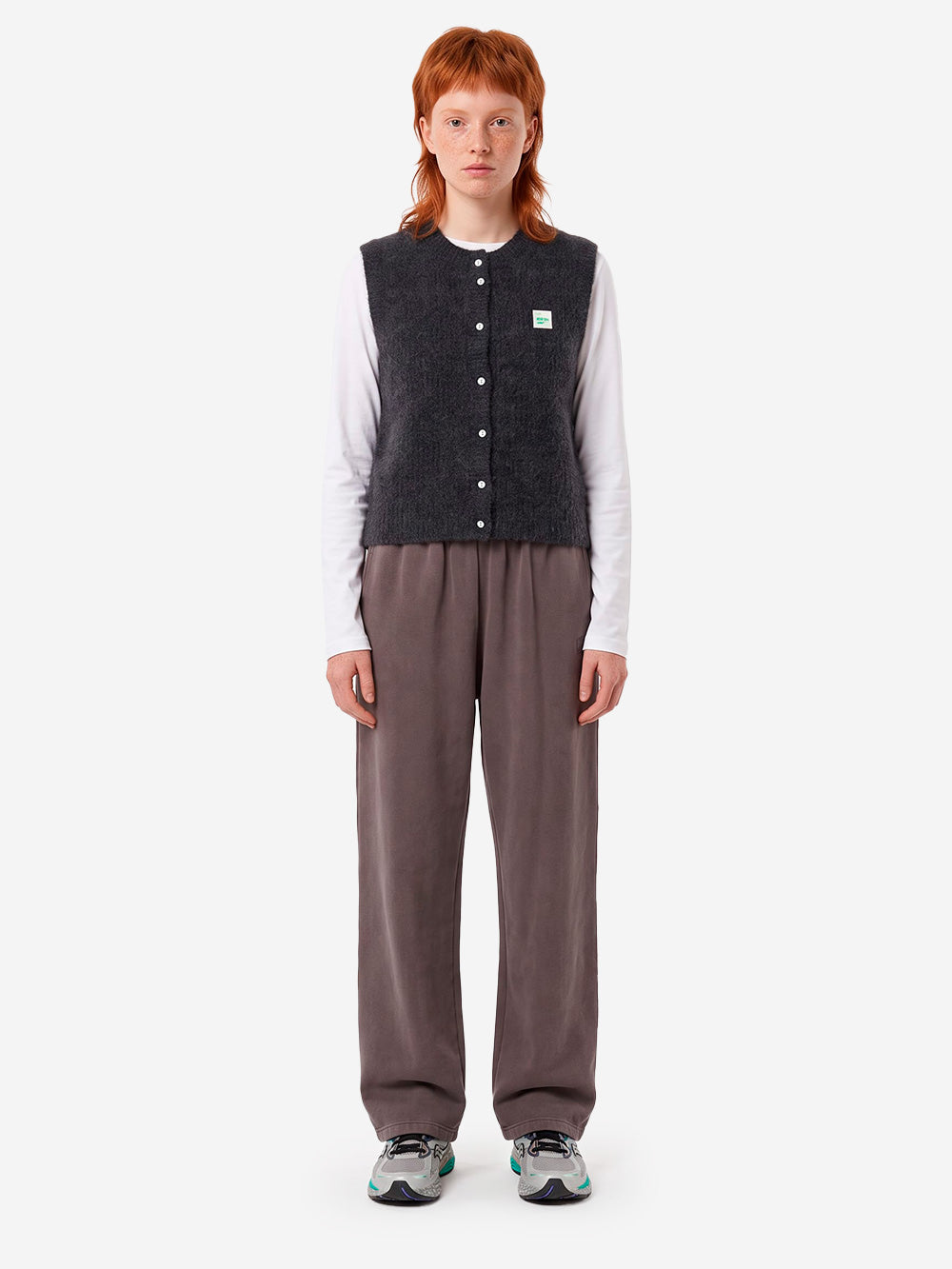 AMERICAN VINTAGE Gilet antracite in misto alpaca Grigio antracite Urbanstaroma
