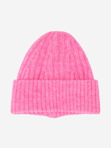 AMERICAN VINTAGE Berretto a coste in misto alpaca rosa Rosa