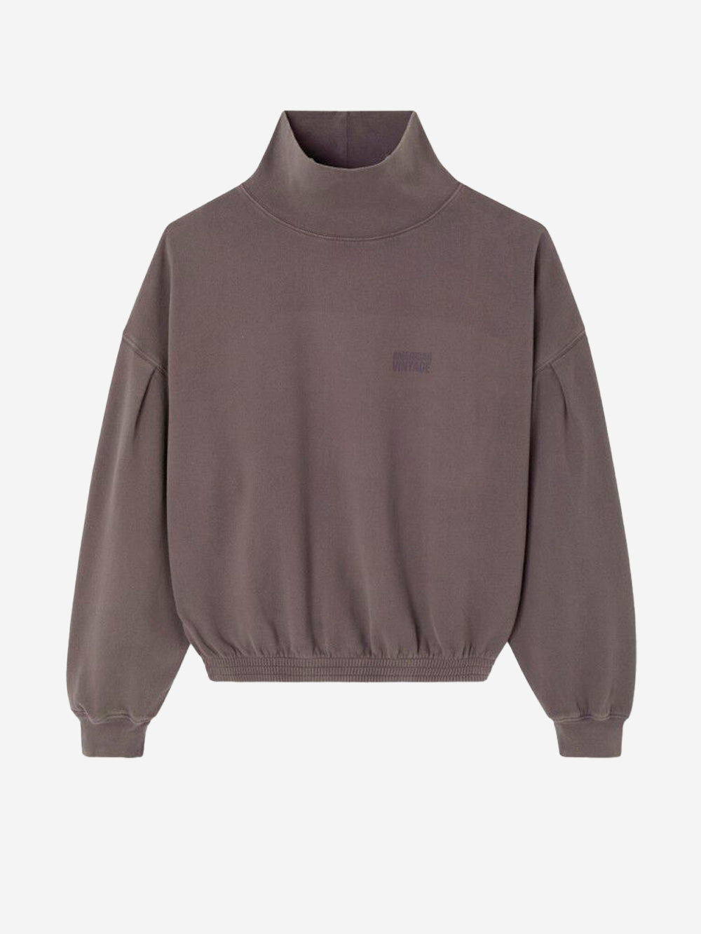 AMERICAN VINTAGE Felpa con collo alto Grigio Urbanstaroma