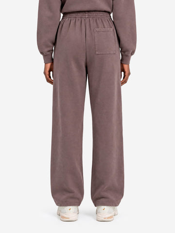 AMERICAN VINTAGE Pantaloni jogger grigi effetto slavato Cenere