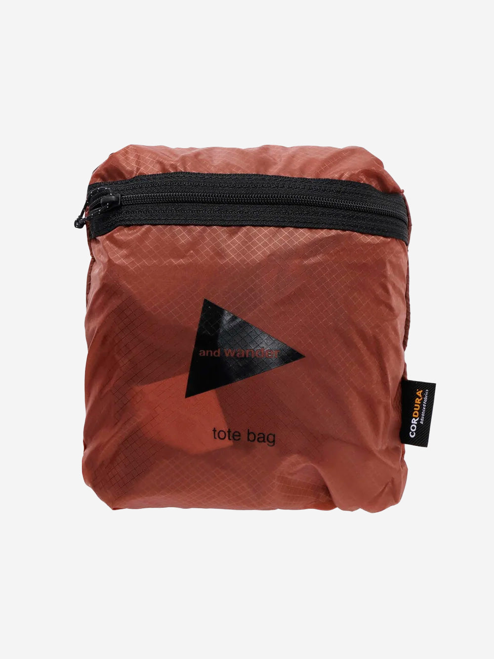 AND WANDER Borsa Tote in silnylon Bordeau Urbanstaroma