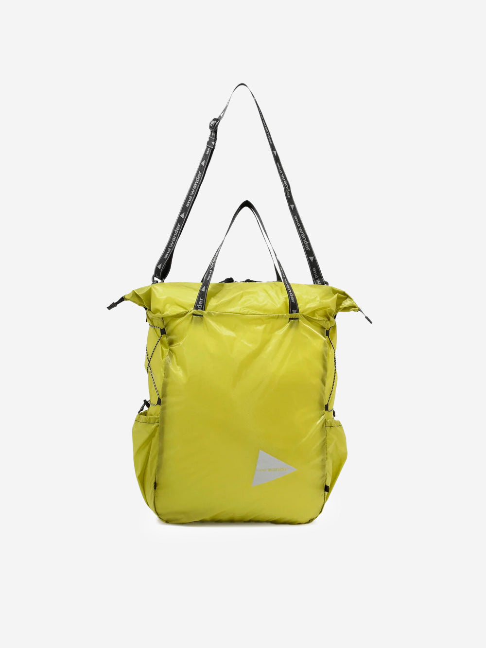 AND WANDER Borsa Tote in silnylon gialla Giallo Urbanstaroma