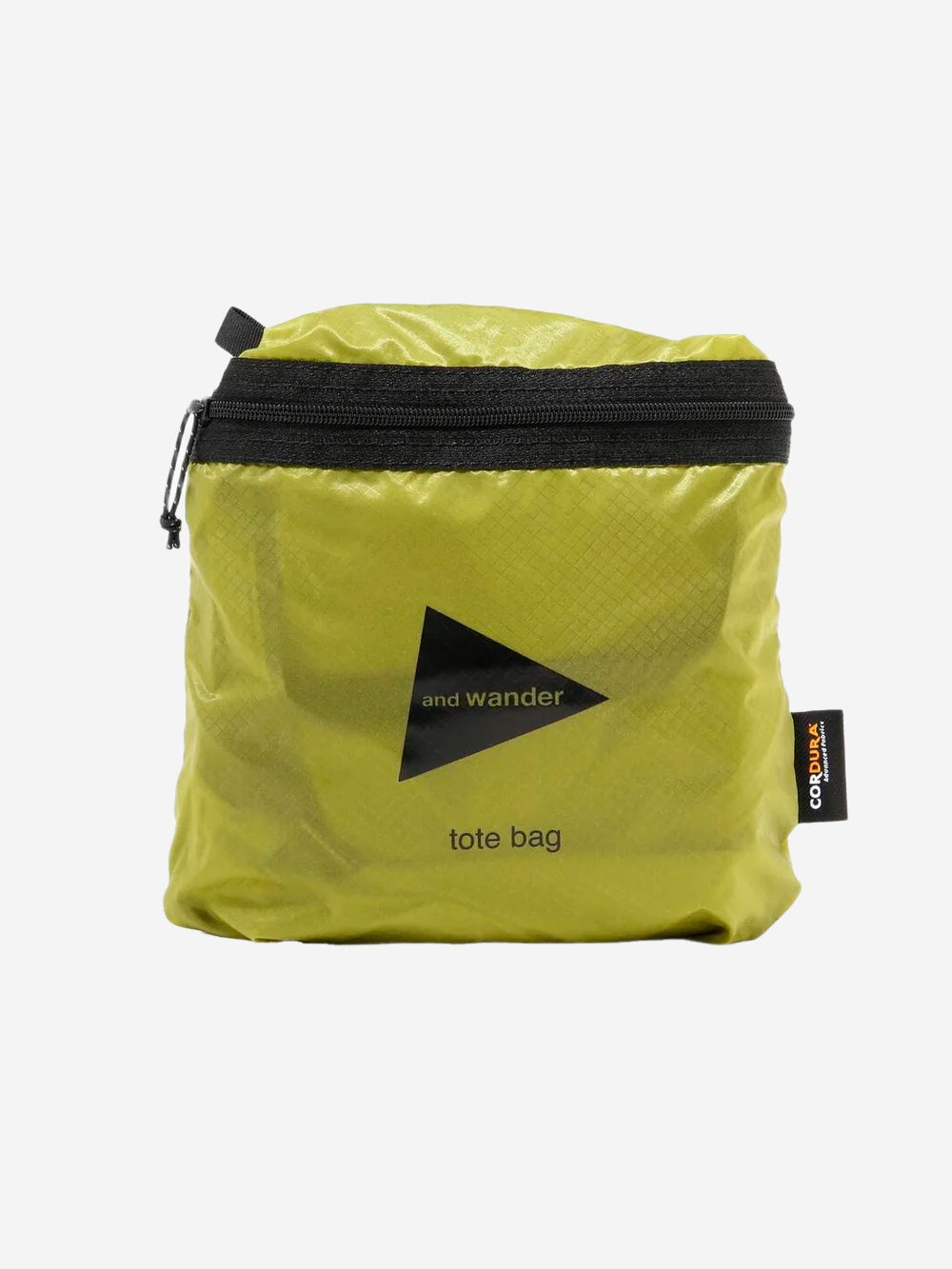 AND WANDER Borsa Tote in silnylon gialla Giallo Urbanstaroma