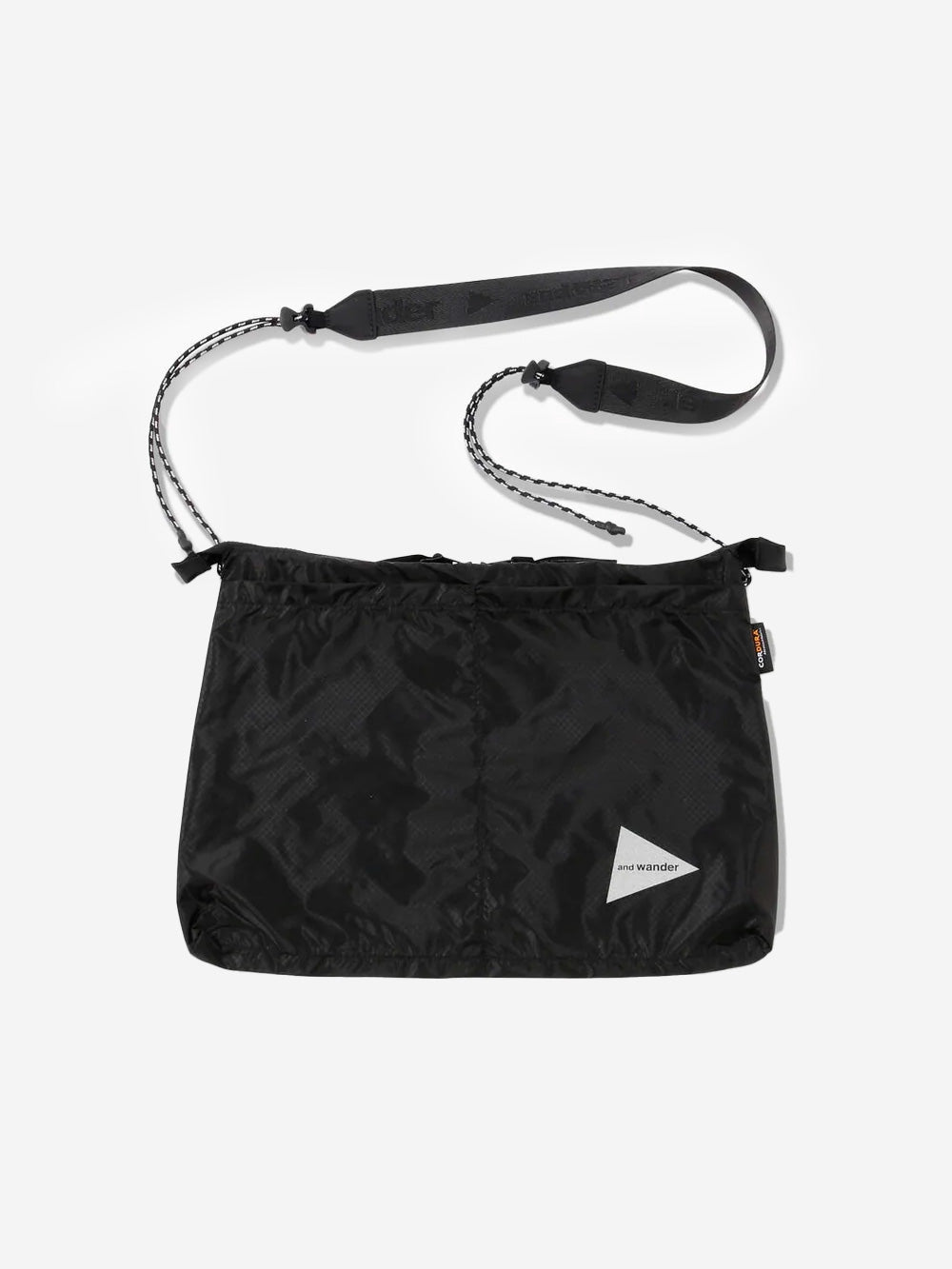 AND WANDER Borsa a tracolla nera 'Sil Sacocha' (5l) Nero Urbanstaroma