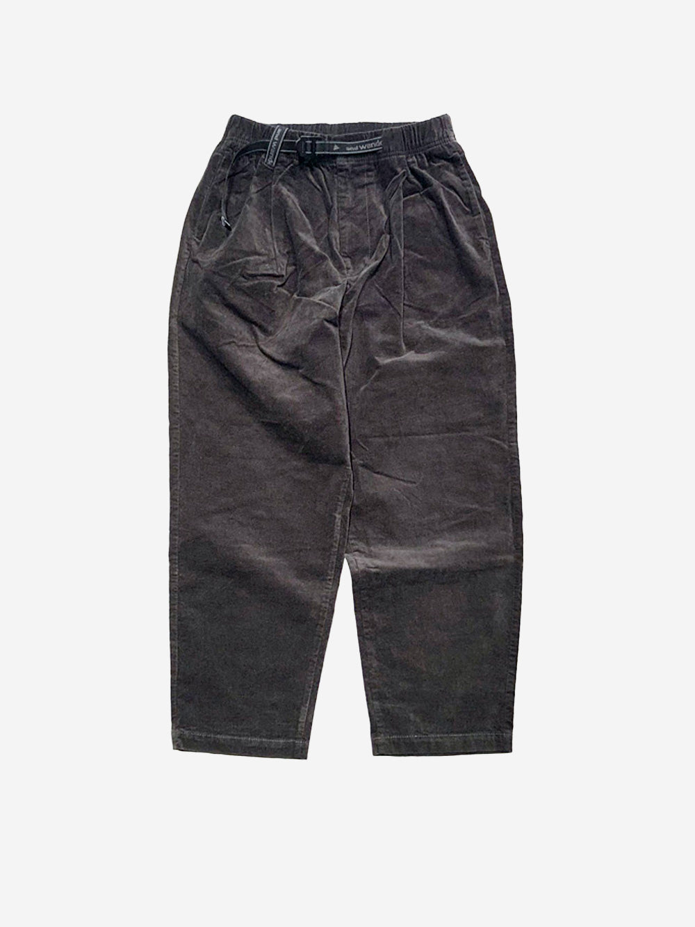 AND WANDER Pantaloni Moleskin 108 grigio scuro grigio Urbanstaroma