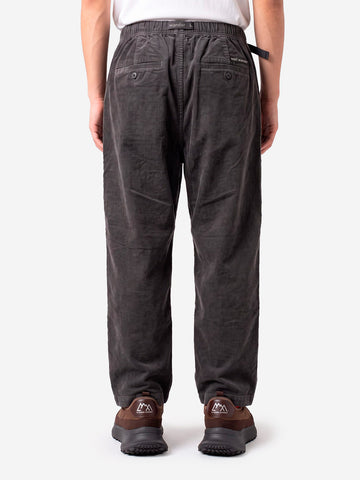 AND WANDER Pantaloni Moleskin 108 grigio scuro grigio