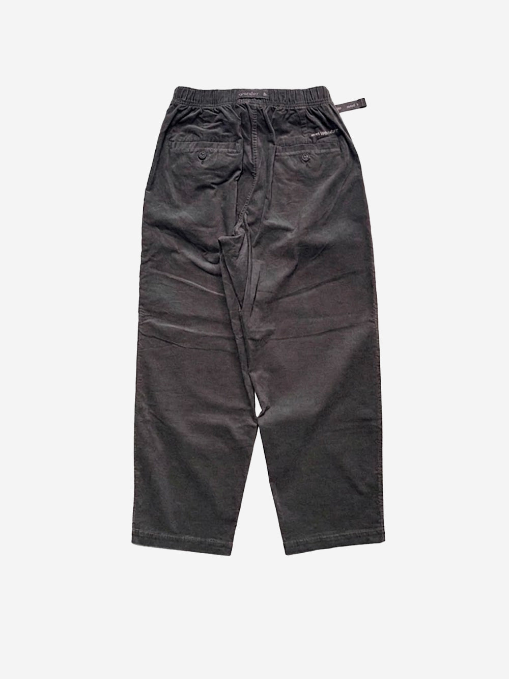 AND WANDER Pantaloni Moleskin 108 grigio scuro grigio Urbanstaroma