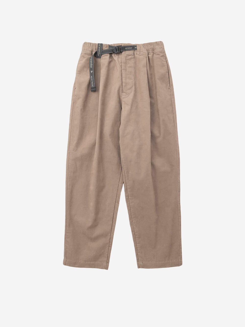 AND WANDER Pantaloni Moleskin 108 grigio chiaro Grigio chiaro Urbanstaroma