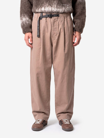 AND WANDER Pantaloni Moleskin 108 grigio chiaro Grigio chiaro
