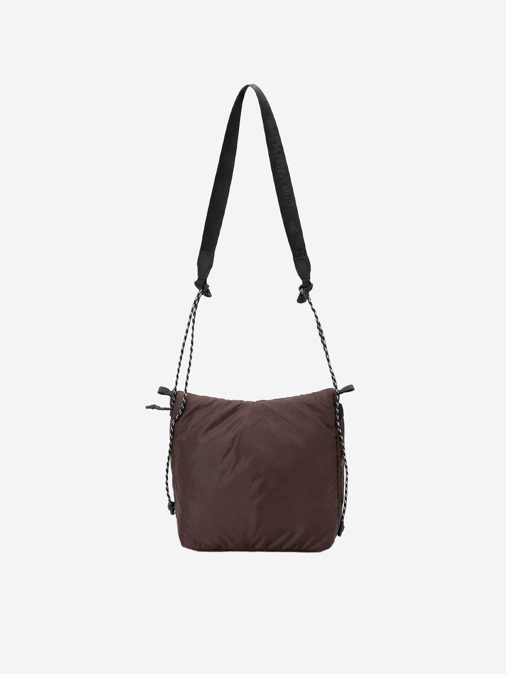 AND WANDER Borsa a tracolla 148 Puffer Mini Ripstop marrone Tortora Urbanstaroma