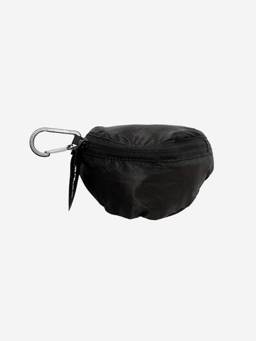 AND WANDER Mini pouch nera in silnylon Nero