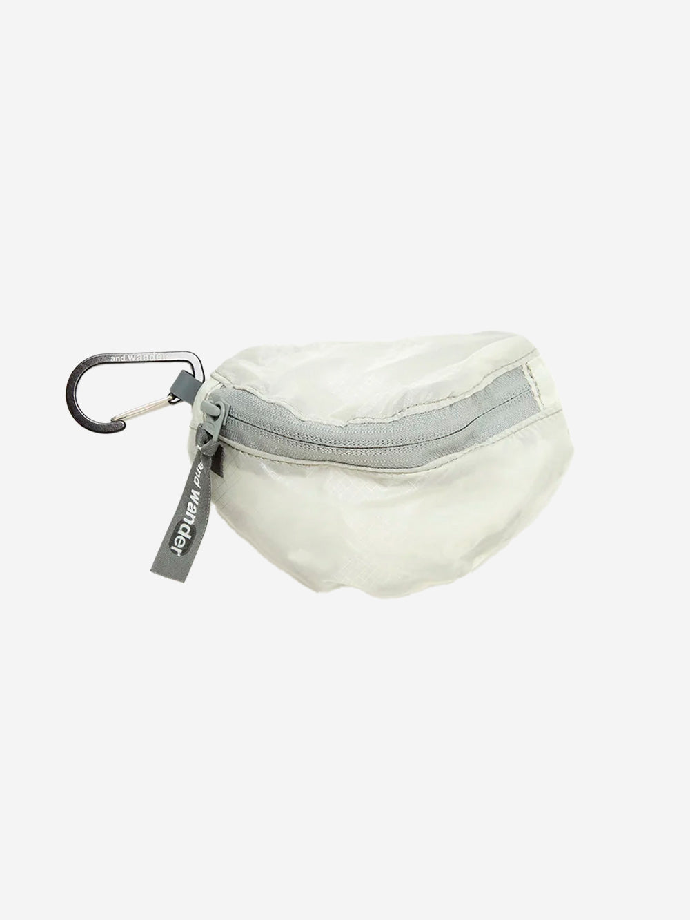 AND WANDER Mini pouch bianca in silnylon Grigio Urbanstaroma
