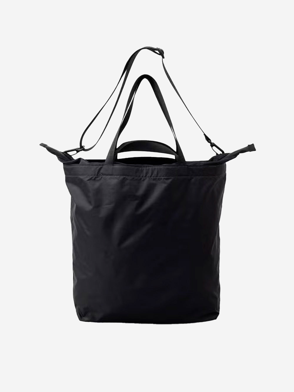 AND WANDER Borsa Tote 149 Crispy Rip Logo nera Nero Urbanstaroma