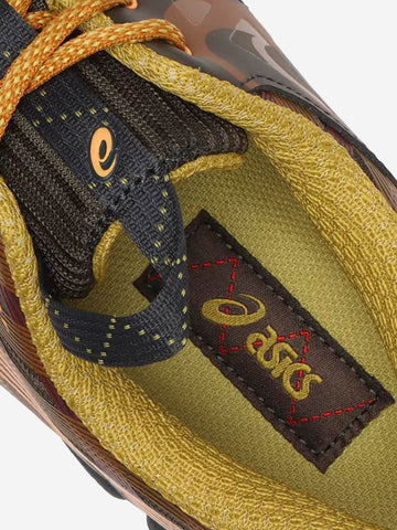 ASICS US8-S GEL-SJ33 Kiko Kostadinov Studio 'Black Coffee Orange Lily' Marrone arancio