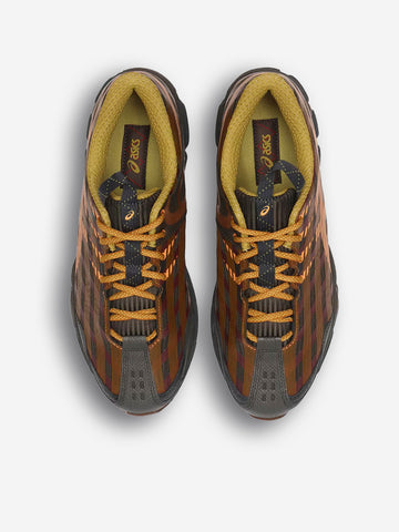 ASICS US8-S GEL-SJ33 Kiko Kostadinov Studio 'Black Coffee Orange Lily' Marrone arancio