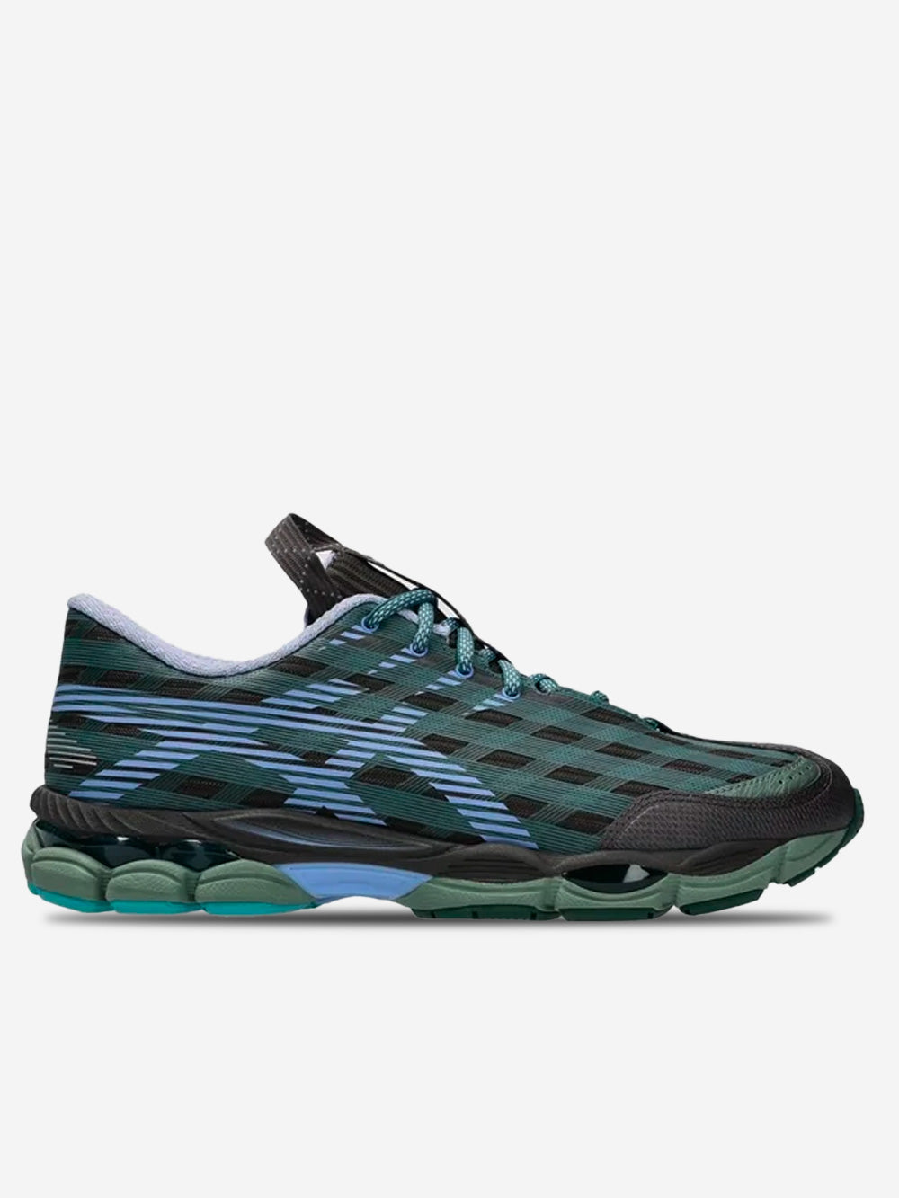 ASICS US8-S GEL-SJ33 Kiko Kostadinov Studio 'Roasted Coffee Bluebell' Multicolor Urbanstaroma