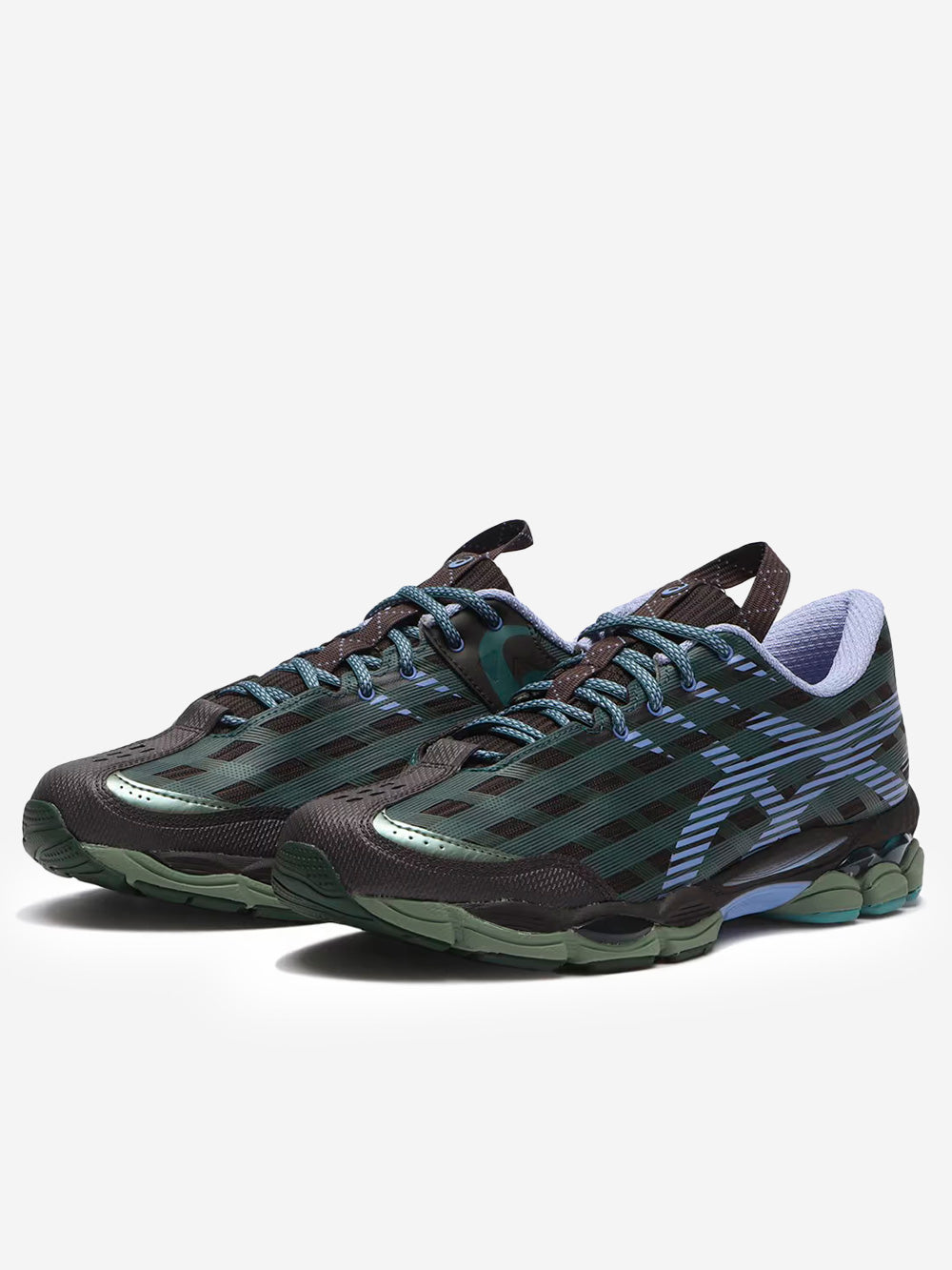 ASICS US8-S GEL-SJ33 Kiko Kostadinov Studio 'Roasted Coffee Bluebell' Multicolor Urbanstaroma