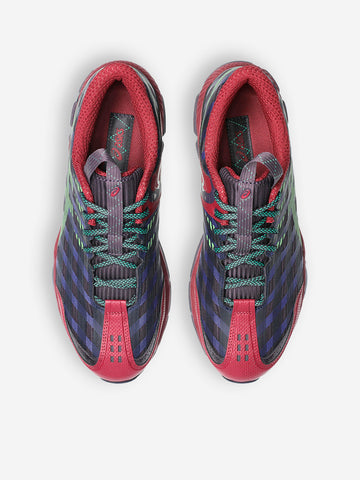 ASICS US8-S GEL-SJ33 Kiko Kostadinov Studio 'Deep Plum Fresh Grass' Multicolor