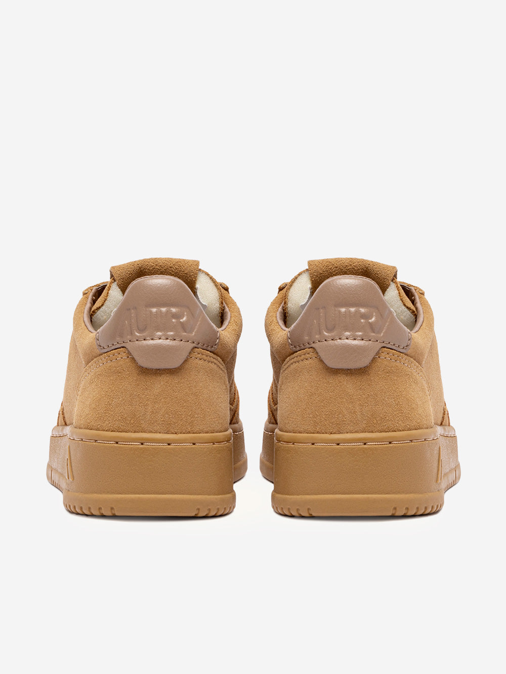 AUTRY M Medalist Low in suede marrone rame Marrone Urbanstaroma