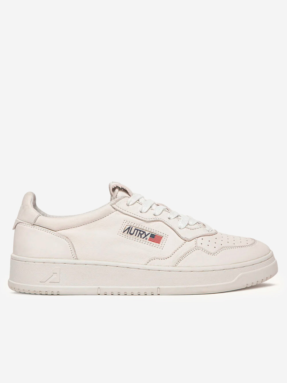 AUTRY M Medalist Low in nappa super soft bianco ottico Bianco Urbanstaroma