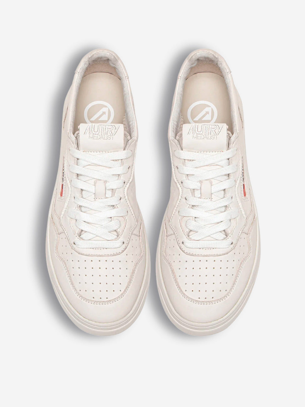AUTRY M Medalist Low in nappa super soft bianco ottico Bianco Urbanstaroma
