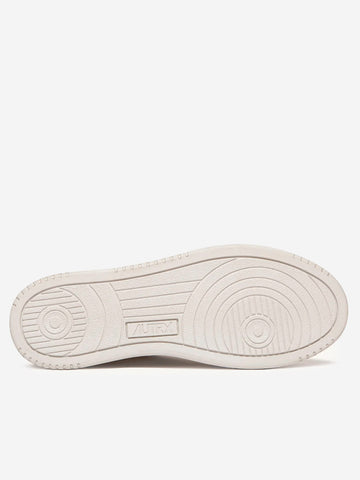 AUTRY M Medalist Low in nappa super soft bianco ottico Bianco