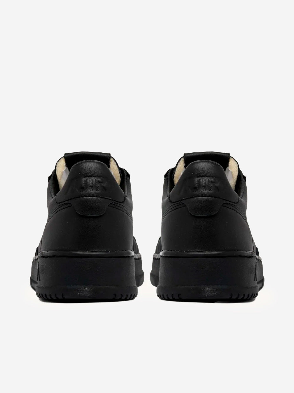 AUTRY M Medalist Low in pelle nera Nero Urbanstaroma