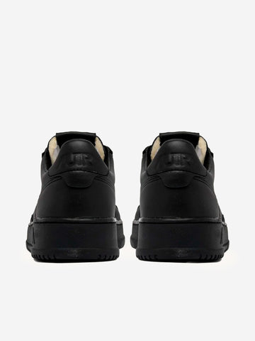 AUTRY M Medalist Low in pelle nera Nero