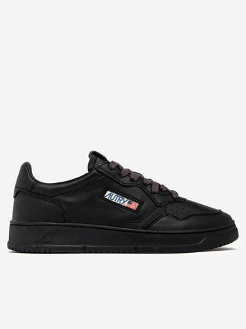 AUTRY M Medalist Low in pelle nera Nero
