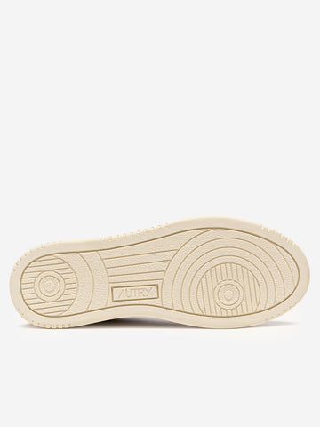 AUTRY M Medalist Low Tricolor con suede marrone cigar Multicolor