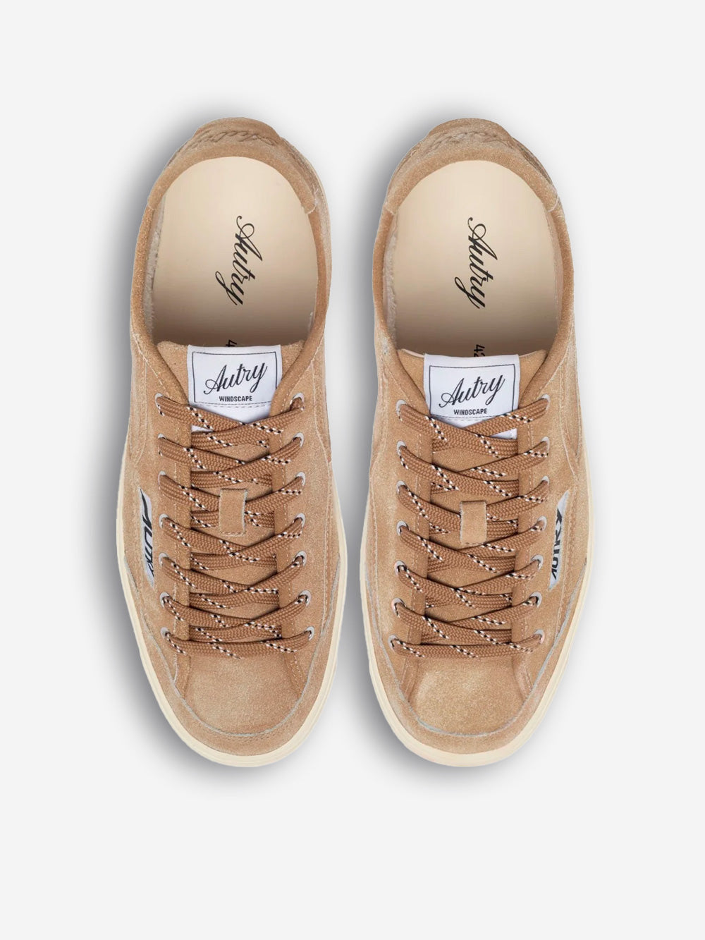 AUTRY Windscape Low in suede foam Marrone Urbanstaroma