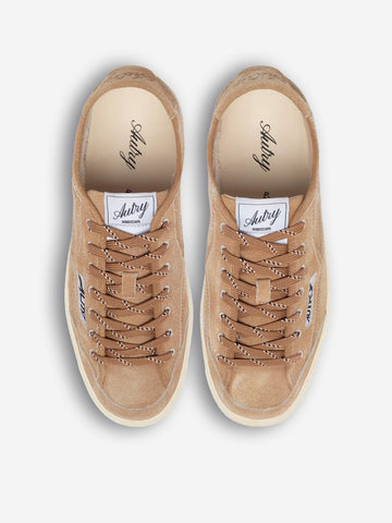 AUTRY Windscape Low in suede foam Marrone
