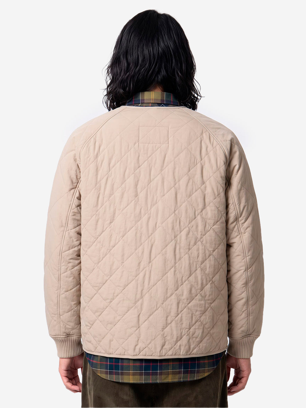 BARBOUR X NORBIT Quilt Jacket Concrete Sabbia Urbanstaroma