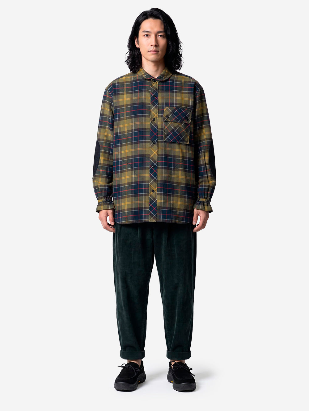 BARBOUR X NORBIT Barbour x Norbit Tartan shirt Blu giallo Urbanstaroma