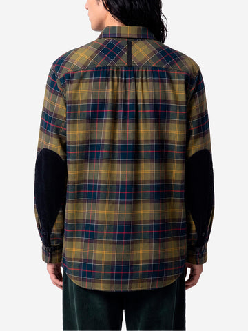 BARBOUR X NORBIT Barbour x Norbit Tartan shirt Blu giallo