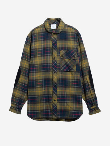 BARBOUR X NORBIT Barbour x Norbit Tartan shirt Blu giallo
