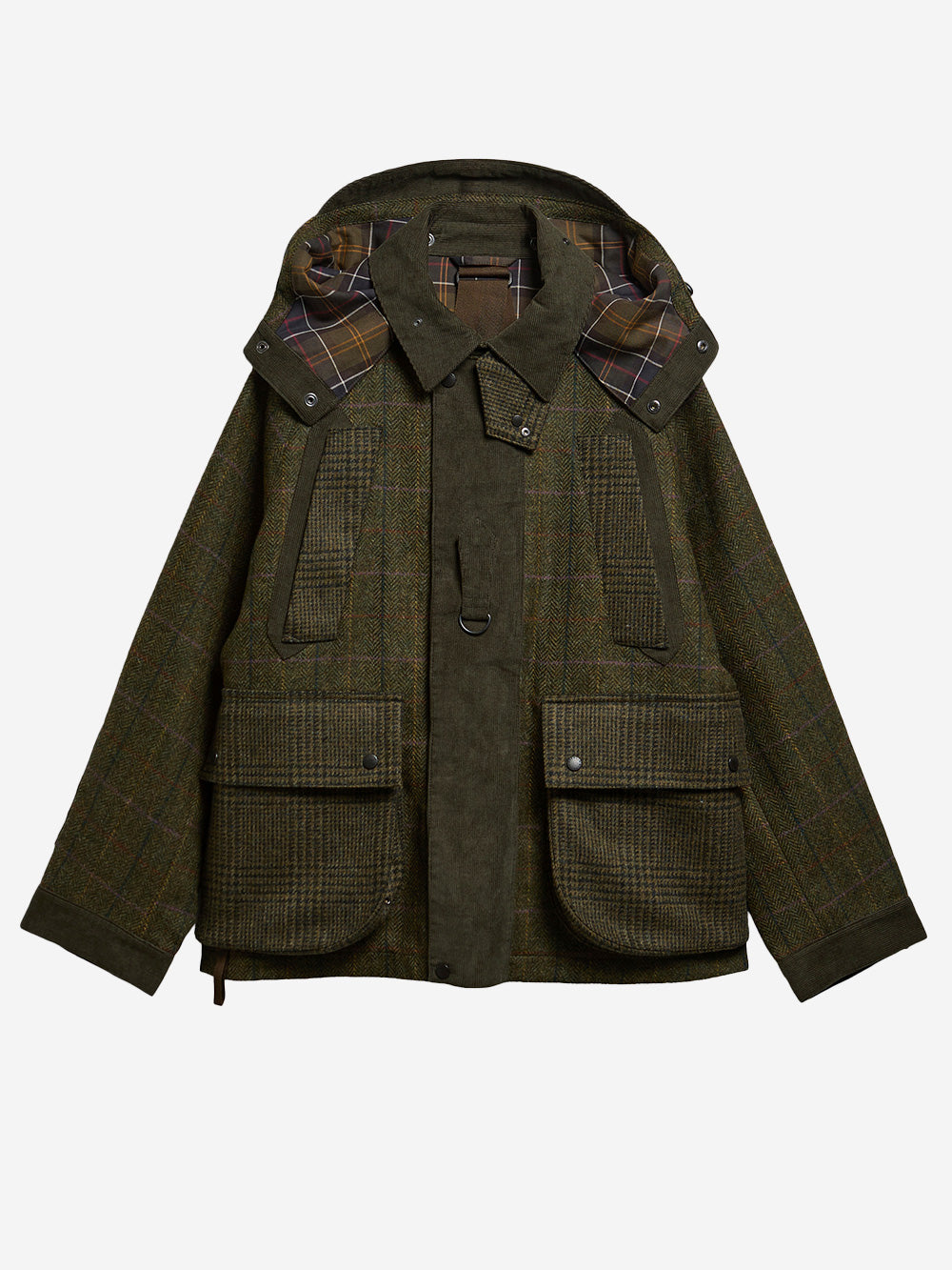 BARBOUR X NORBIT Wool Jacket Verde Urbanstaroma