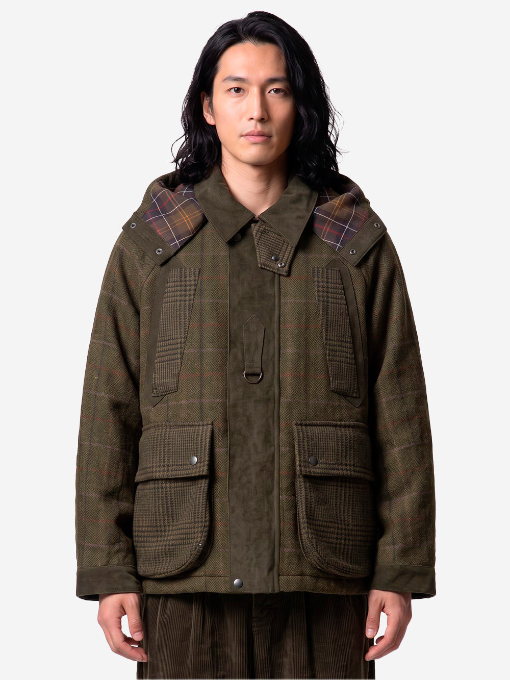 BARBOUR X NORBIT Wool Jacket Verde Urbanstaroma