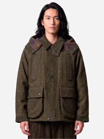 BARBOUR X NORBIT Wool Jacket Verde