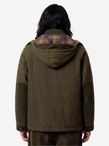 BARBOUR X NORBIT Wool Jacket Verde