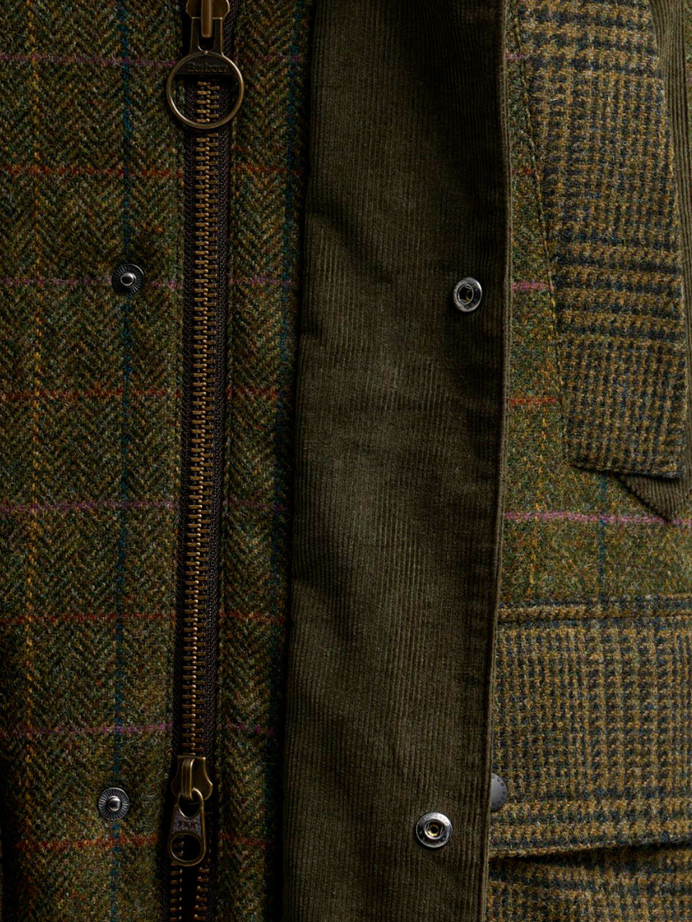 BARBOUR X NORBIT Wool Jacket Verde Urbanstaroma