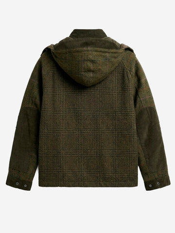 BARBOUR X NORBIT Wool Jacket Verde
