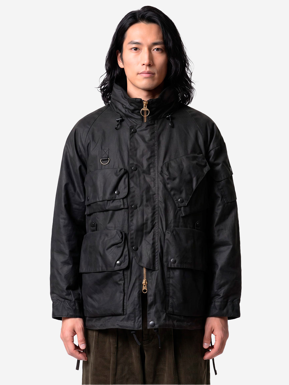 BARBOUR X NORBIT Ripstop Wax Jacket Nera Urbanstaroma