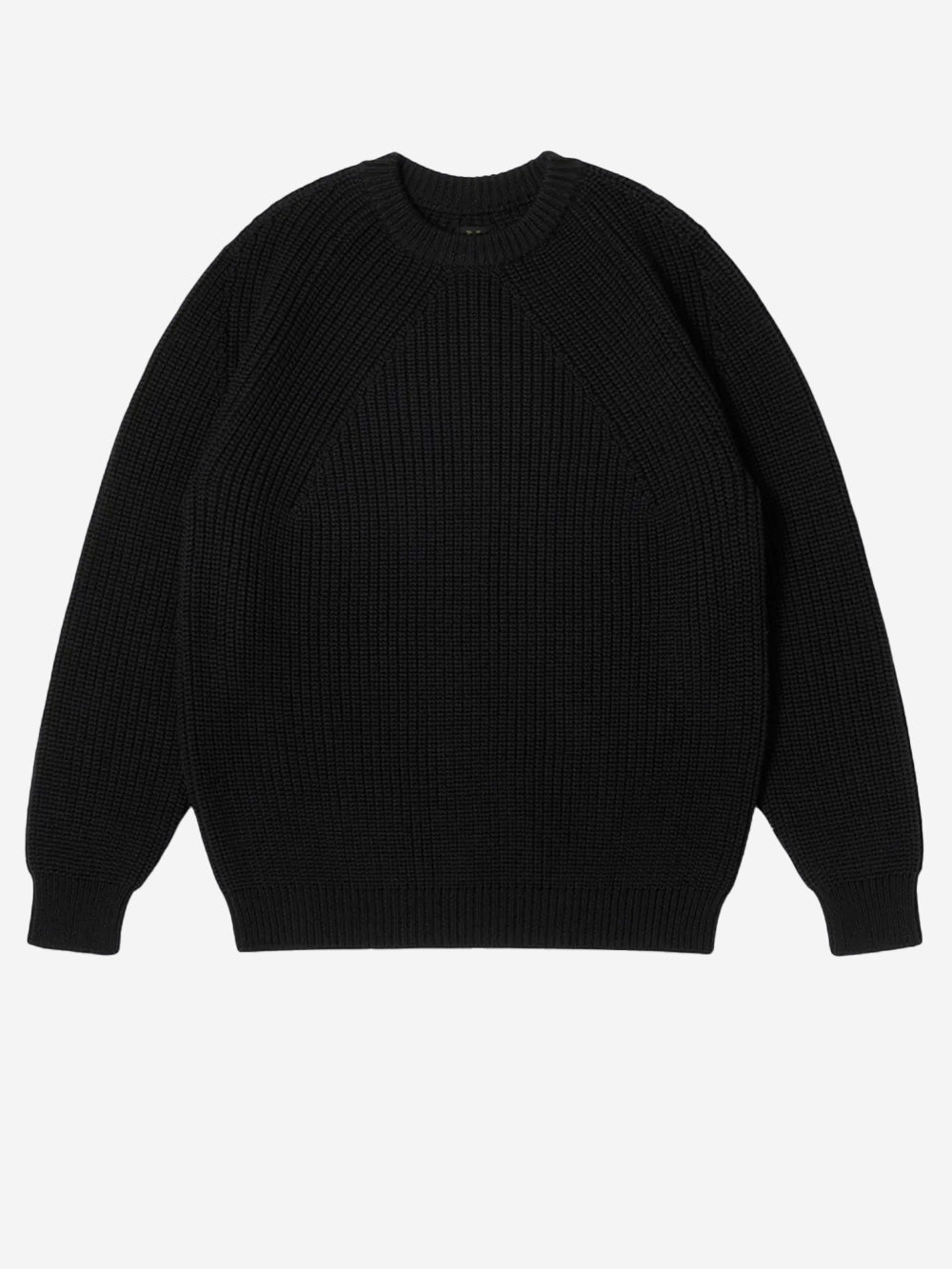 BATONER Signature Crew Neck maglione nero Nero Urbanstaroma