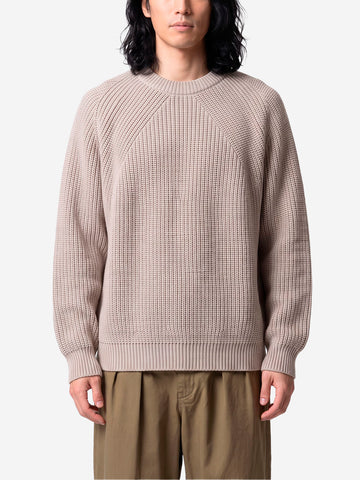 BATONER Signature Crew Neck maglione beige Beige