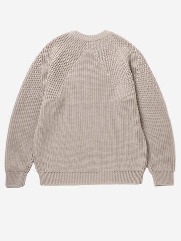 BATONER Signature Crew Neck maglione beige Beige